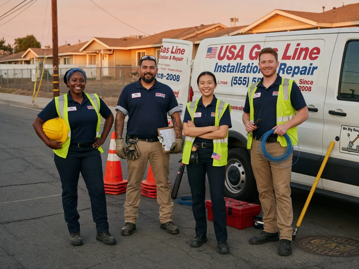 Gas Line Installation company in Berlin, ND